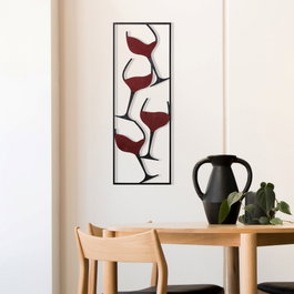 Wallity Accesorio Decorativo de Metal Multicolor